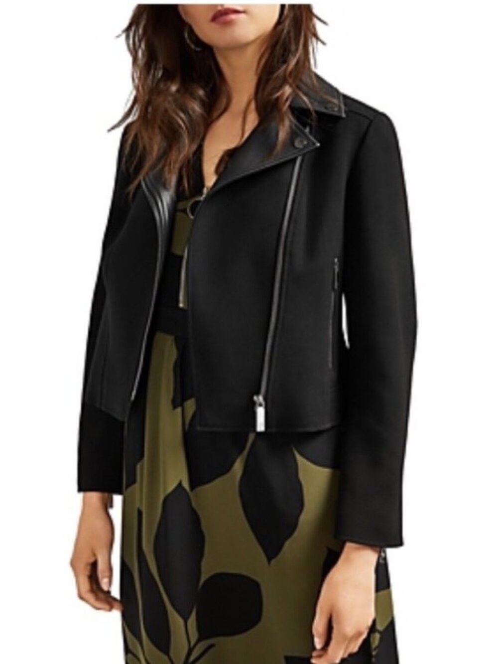 Ted Baker Topas Zip Moto Jacket
